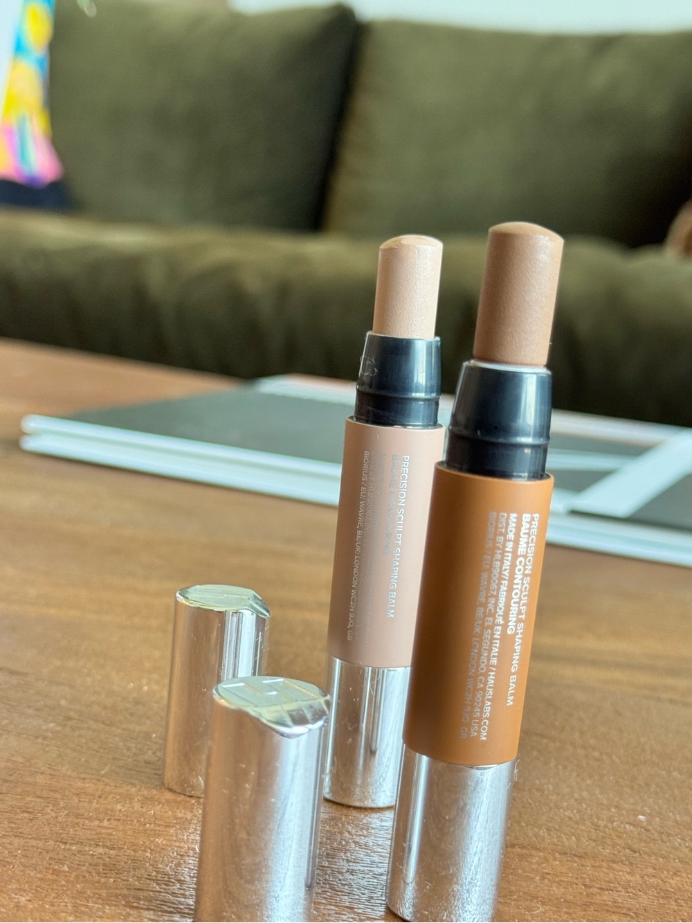 Haus Labs Precision Sculpt Shaping Balm two colors Combo: Chisel and Silhouette - Picture 9 of 11